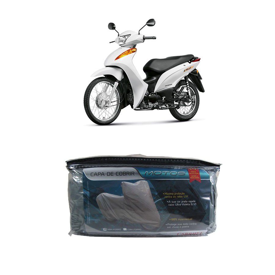 Capa Impermeável para cobrir HONDA Biz 125 EX/ 125 EX Flex P(210)