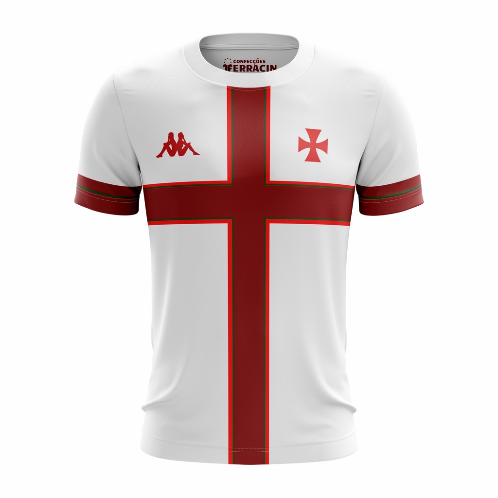Camiseta Personalizada Time Vasco da Gama Portugal c/NOME