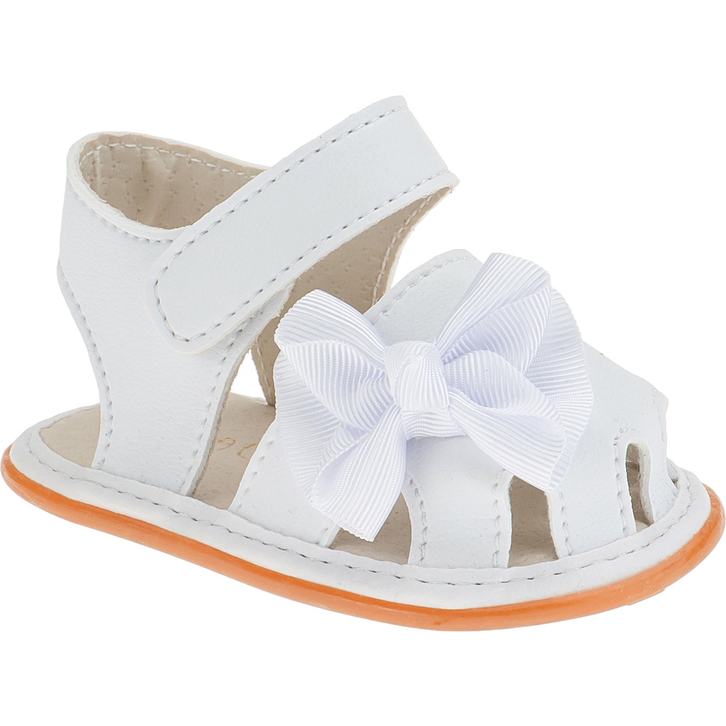 Sandália feminina bebê lacinho delicada