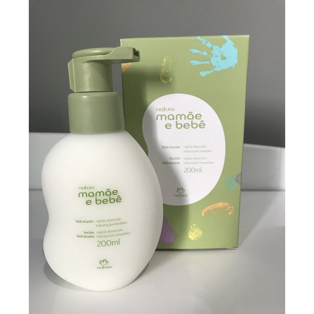 Loção Hidratante Mamãe e Bebê Natura 200 ml | Shopee Brasil