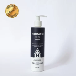 Creme Capilar Noturno Hidratei 200ml Manteiga de Karité Tratamento Noite Reparação Maciez