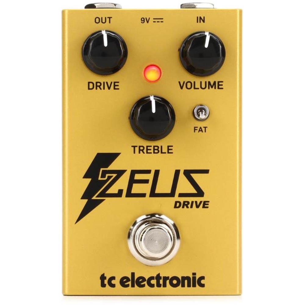 Pedal Tc Electronic Overdrive Para Guitarra Zeus Drive