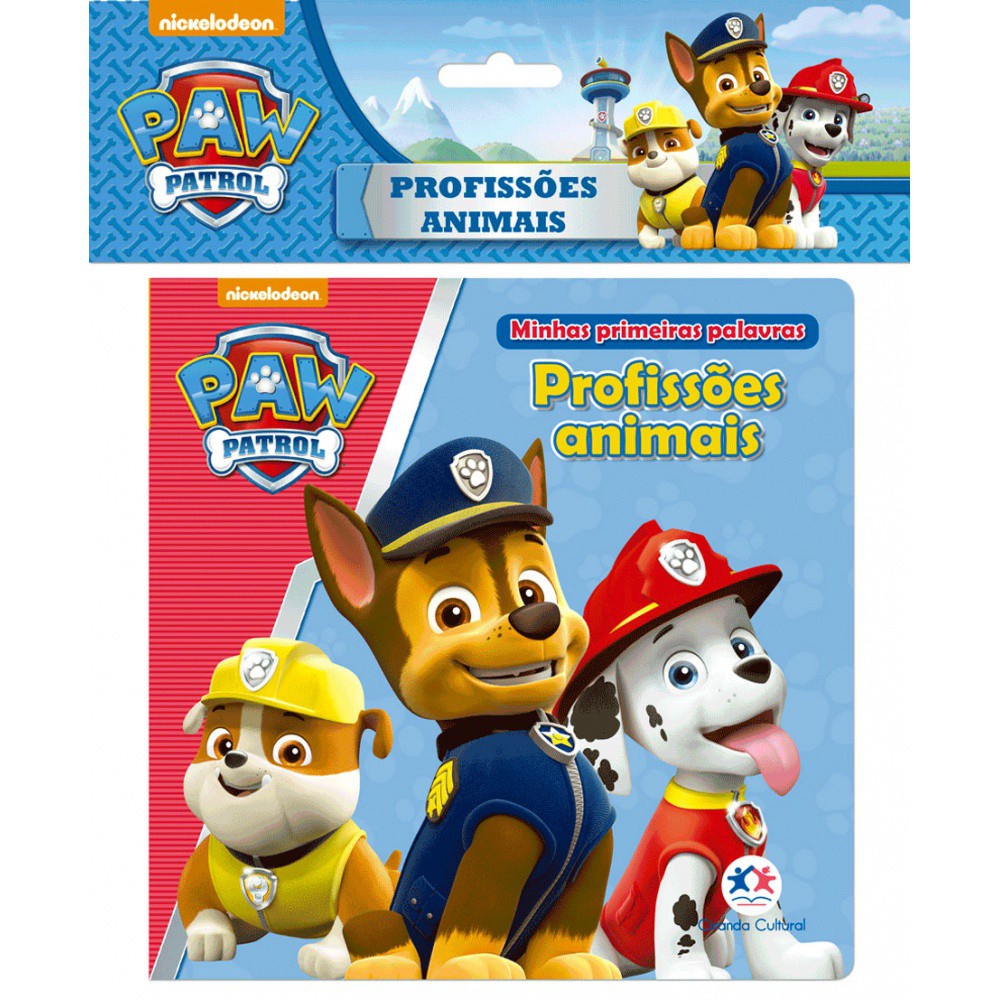 Livro - Patrulha Canina - Profissões animais - Ciranda Cultural