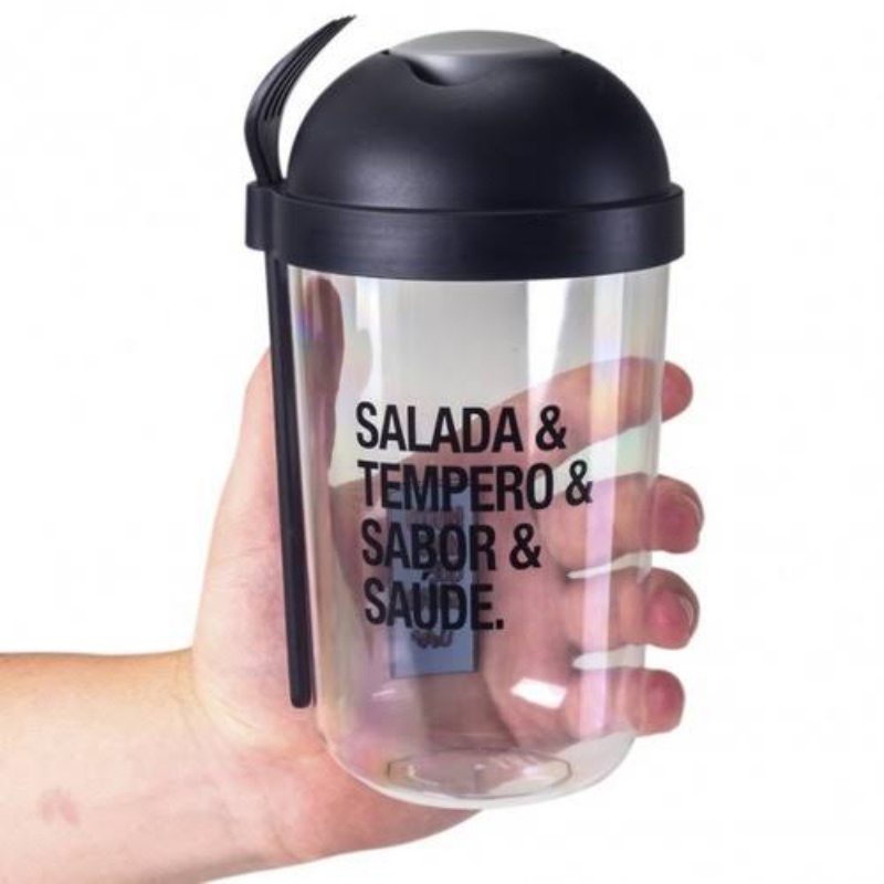 Copo Salada "Salada & Tempero & Sabor & Saúde"