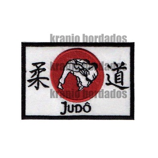 JUDO LUTA QUIMONO KIMONO PATCH BORDADO ENVIO IMEDIATO