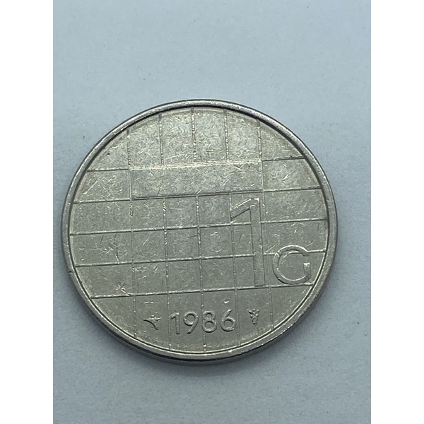 Holanda 1 Gulden 1986