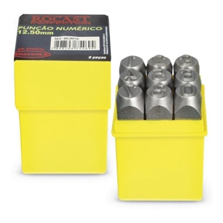 Punção Numérico - 1,5mm - Jogo Com 9 Peças em Oferta na Shopee