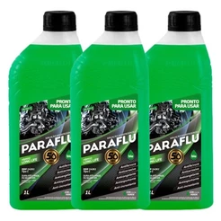 Kit 3 Aditivos Radiador Paraflu Verde Biohibrido Pronto Uso