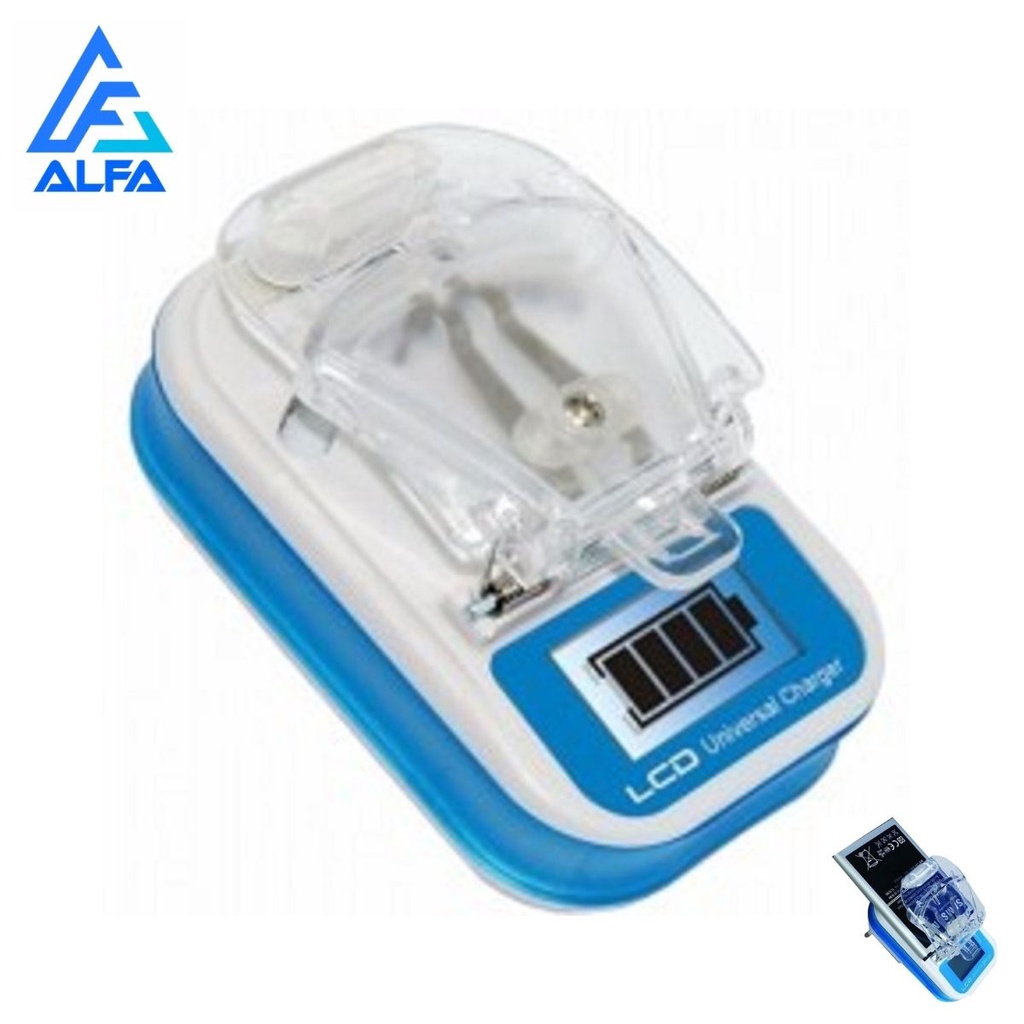 Carregador Universal De Bateria Celular Carga Externa Lcd em Oferta na Shopee