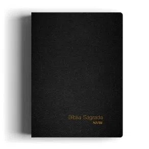 Bíblia Sagrada Slim | Compacta PEQUENA | NVI | Luxo Preta em Oferta na Shopee