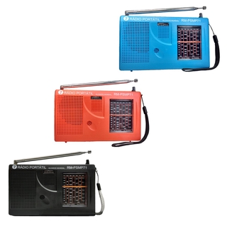 Rádio Portátil 7 Faixas - FM1/FM2/OM/4OC Só Pilhas - Motobras