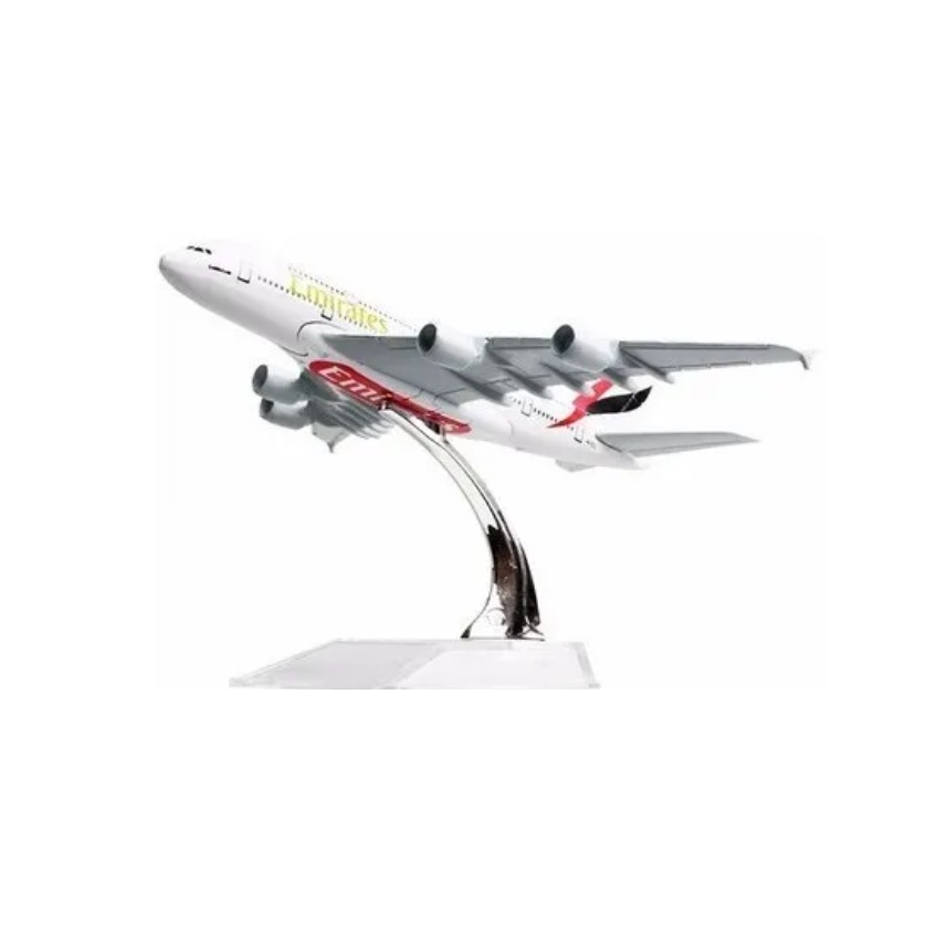 Airbus A380 Emirates Miniatura Full Metal Dxb - Gru