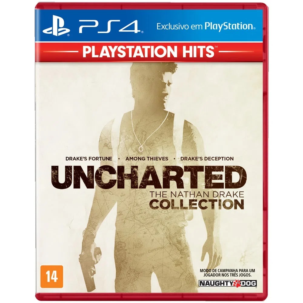 Jogo Uncharted Nathan Drake Collection - PS4