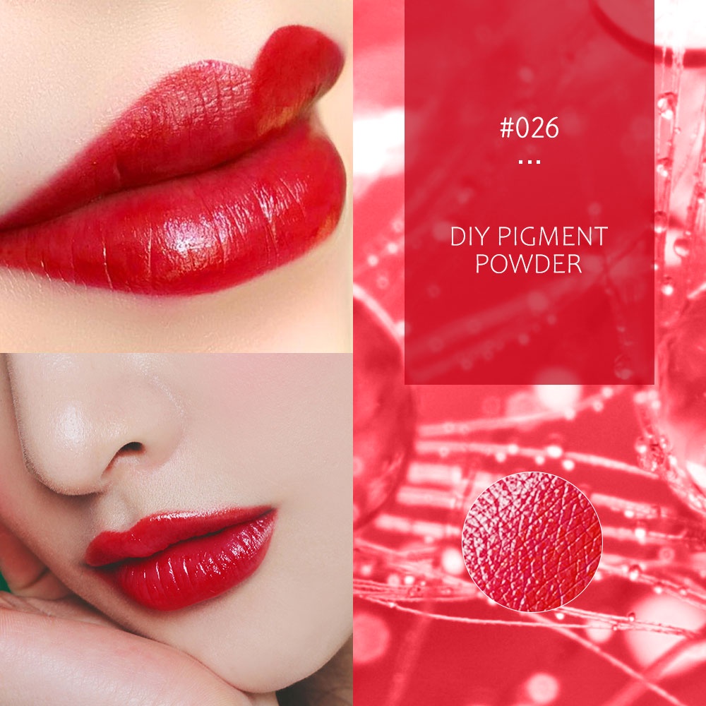 65 Cores Mica Pó Para Lip Gloss Diy Batom Pigmento Em Pó 21-40 Cores