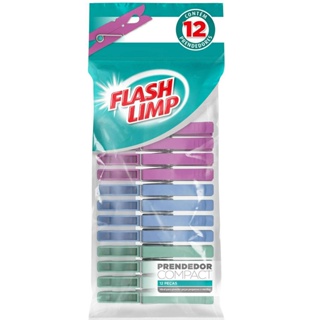 Prendedor de Roupa Compact Flash Limp 12 Peças Não Marca Roupa em Oferta na Shopee