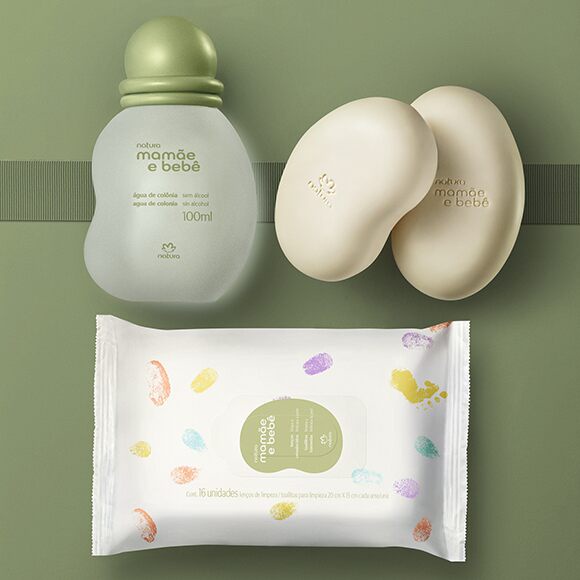 Kit Presente Natura Mamãe e Bebê