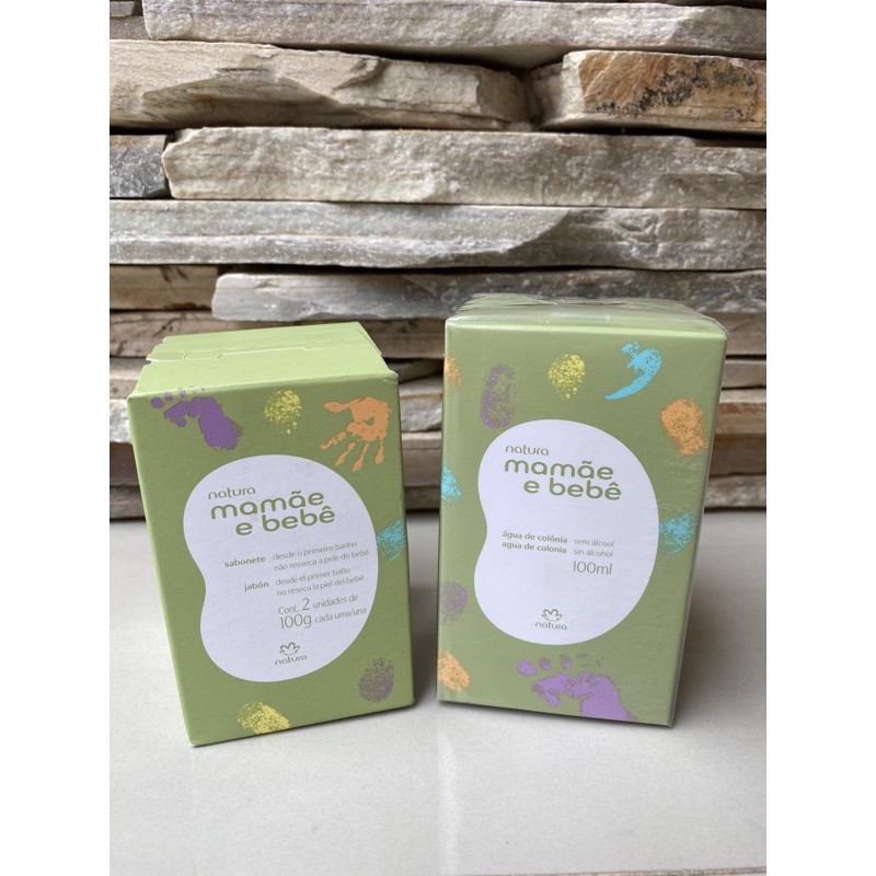 Natura Mamae Bebe Kit Perfume E Sabonetes Shopee Brasil