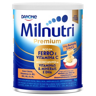 Composto Lácteo Milnutri Danone Banana e Maçã 760G