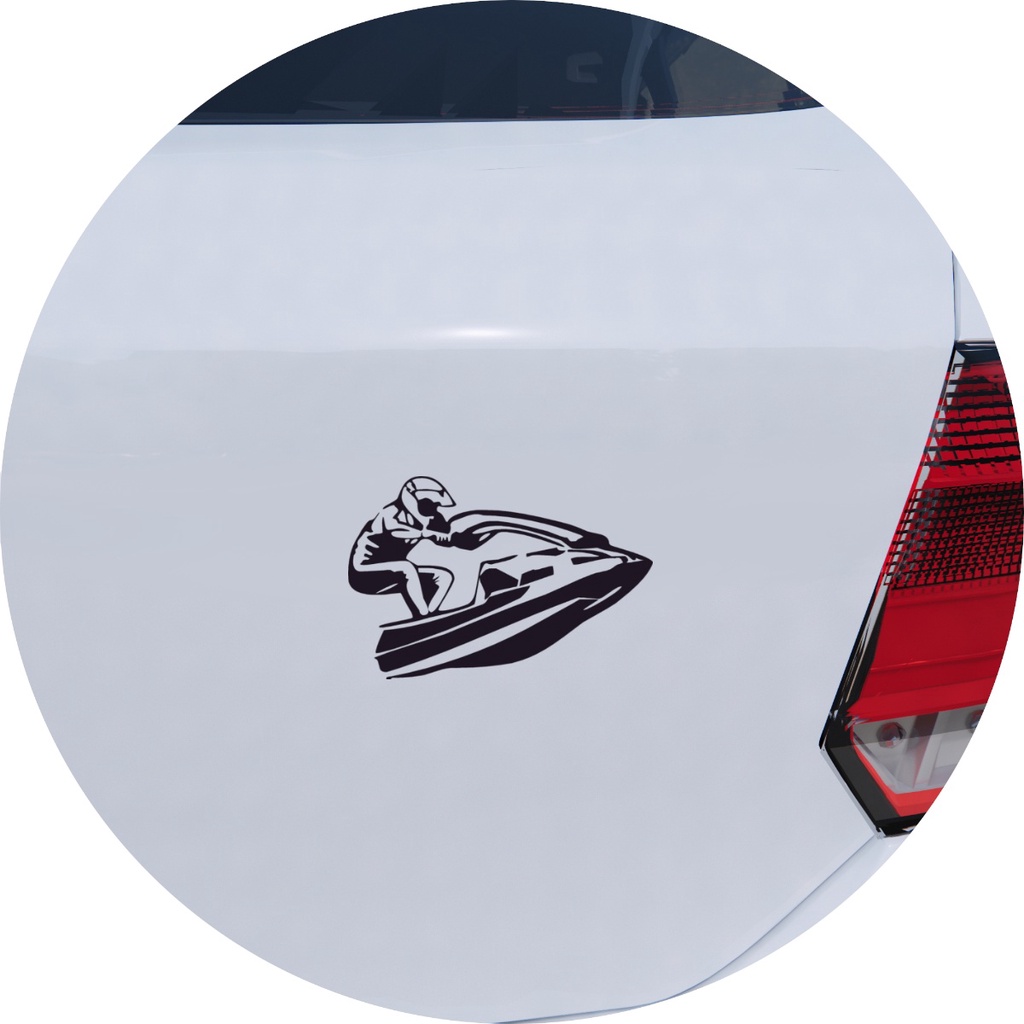 Adesivo de Carro Jet Ski Esporte