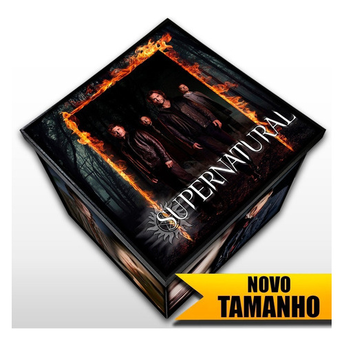 Supernatural Sobrenatural Box Serie Seriado Caixa Coleção