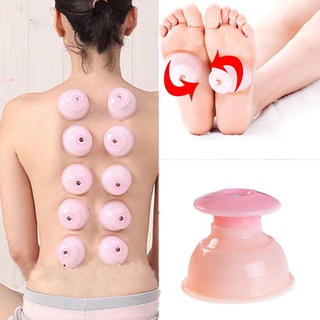 J&M Copo De Silicone Com Sucção/Terapia Chinesa/Vácuo Tradicional