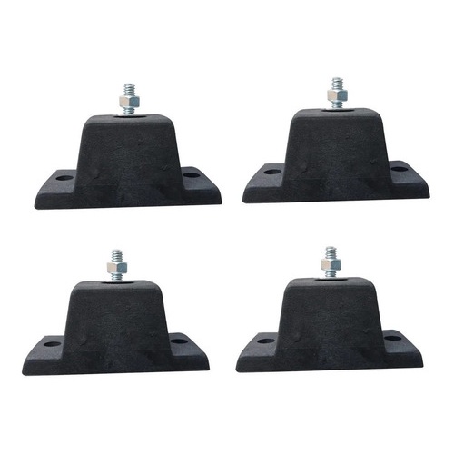 Coxim Calço De Borracha Condensadora Podium Com 4 Unidades para Ar Condicionado Split Burdog em Oferta na Shopee