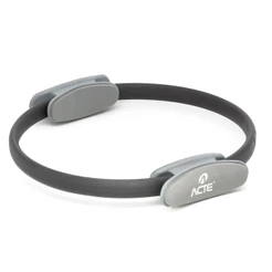 Anel de Pilates Flexível PABS e EVA T12 Cinza Acte