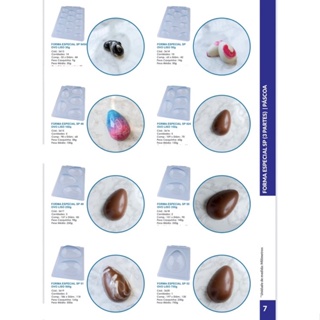 kit forma ovo de Páscoa bwb silicone semiprofissional Alto rendimento vários modelos em Oferta na Shopee