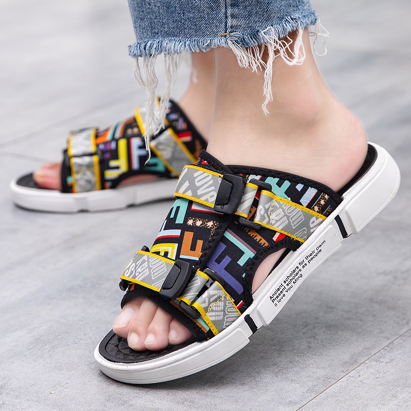 sandalia masculina praia