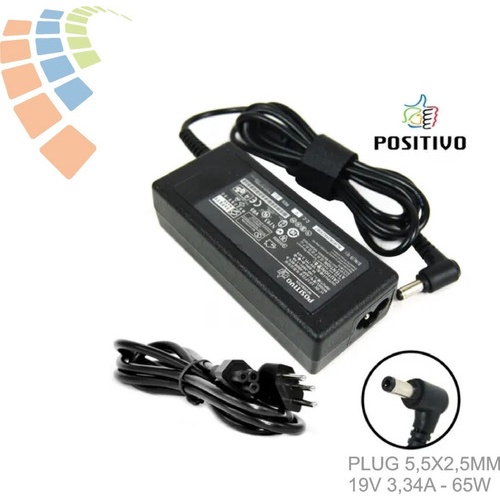 Fonte Carregador Notebook Positivo Sim+ 19v 3,42a 65w Nfe