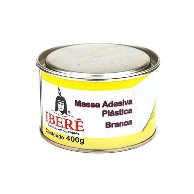 Massa Plástica 400g Branca - IBERÊ