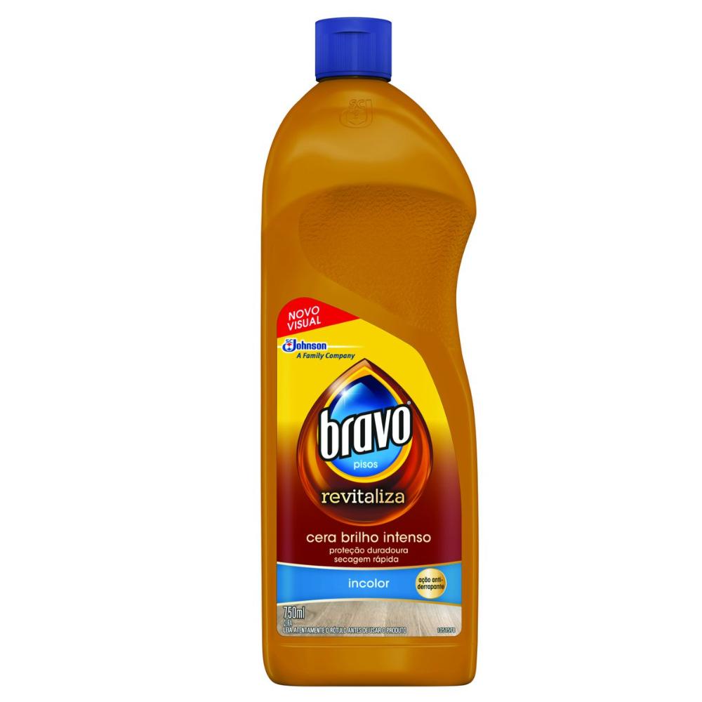 Cera Líquida Bravo Máximo Brilho Incolor 750ml em Oferta na Shopee