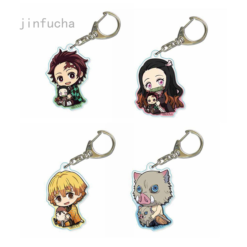 Chaveiro de Acrílico Anime Demon Slayer Kimetsu no Yaiba / 14 Estilos