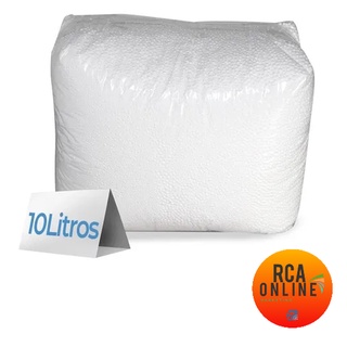 Isopor Pérola Bolinhas 10 Litros - Enchimento Almofada E Puff