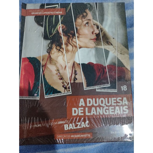 Dvd A Duquesa de Langeais - Coleção Folha Grandes Livros no Cinema (lacrado)