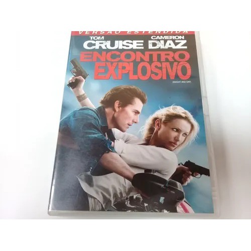 Dvd Encontro Explosivo -Tom Cruise - usado - otimo - dublado