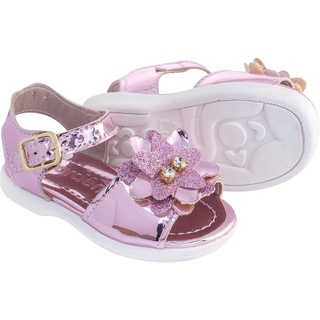 Sapatinho Bebe Sandália Infantil Menina Flor Gardênia