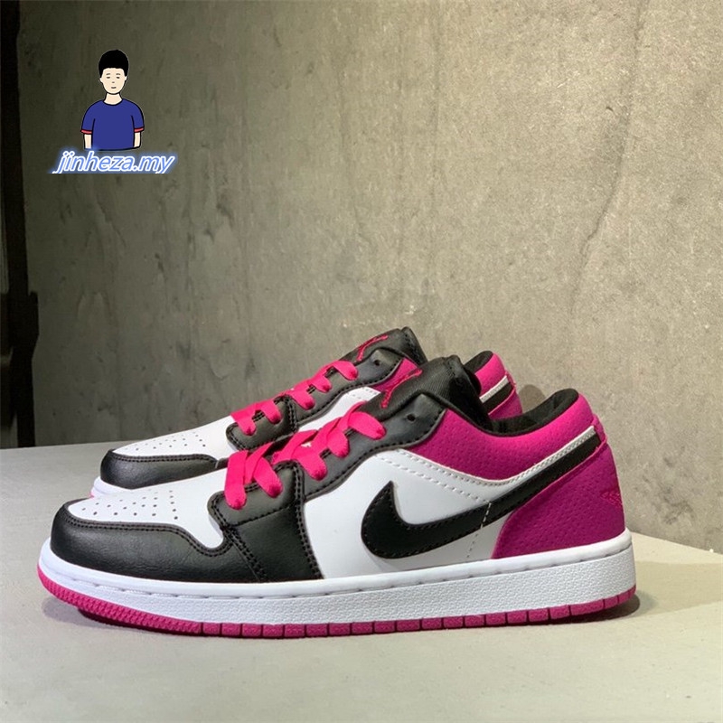 air jordan 1 preto e rosa