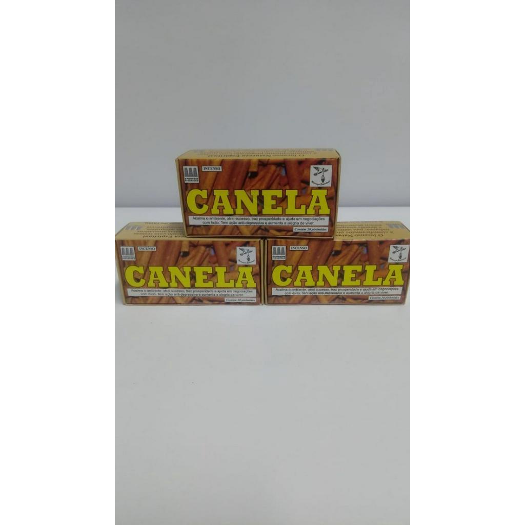 Incenso Canela Defumador Canela 1 Cxs Com Queimador - ZP7