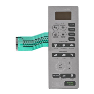 MEMBRANA TECLADO PARA MICROONDAS CONSUL CMD 20 AS FACILITE em Oferta na Shopee