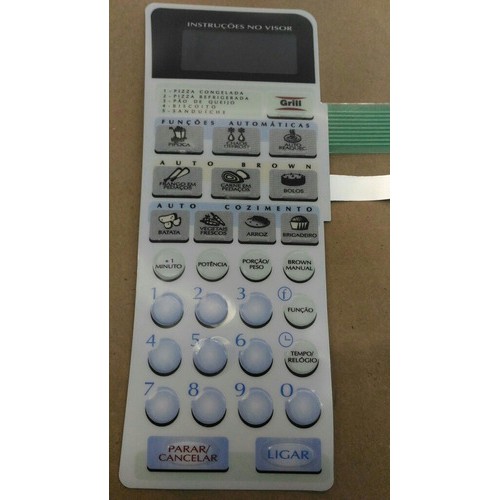 Membrana Teclado  Forno Microondas Panasonic Nng60 Bh