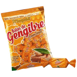 Bala Gengibre com Mel 400g - Confirma