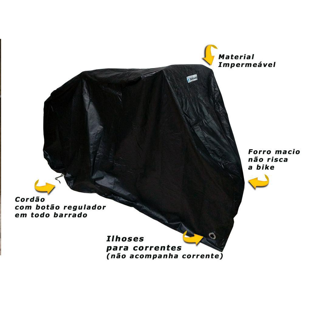 Capa Para Cobrir Bike Bicicleta Com Forro Total Caloi Giant
