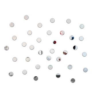 Kit 35 Bolinhas 3d Decorativas Em Acrílico Espelho 5 Cm em Oferta na Shopee