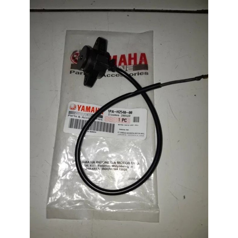 Sensor De Engrenagem Do Conjunto Interruptor Neutro Yamaha Vixion NVL xabre R15 V2 ORIGINAL 1PA-H2540-00