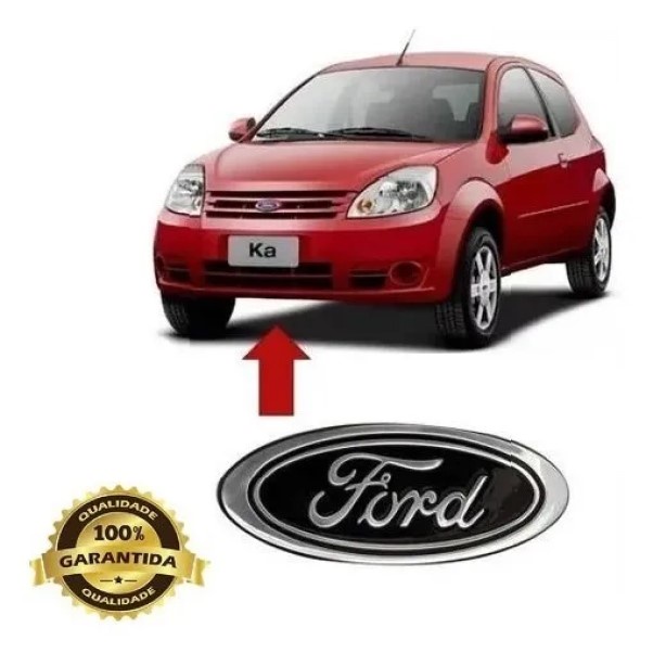 Emblema Dianteiro Ford Ka 2008 2009 2010 Até 2011 MOD Original
