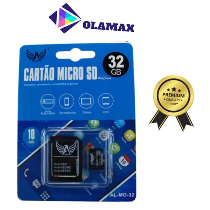 Cartão De Memória Micro Sd 4G 8G 16G 32G Altomex/Kapbom--Sandis Kingsto Multilse Original