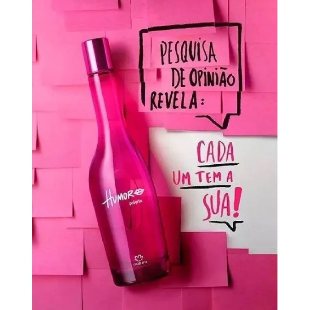 Perfumes Desodorante Colônia Natura Humor Feminino 100ml | Shopee Brasil