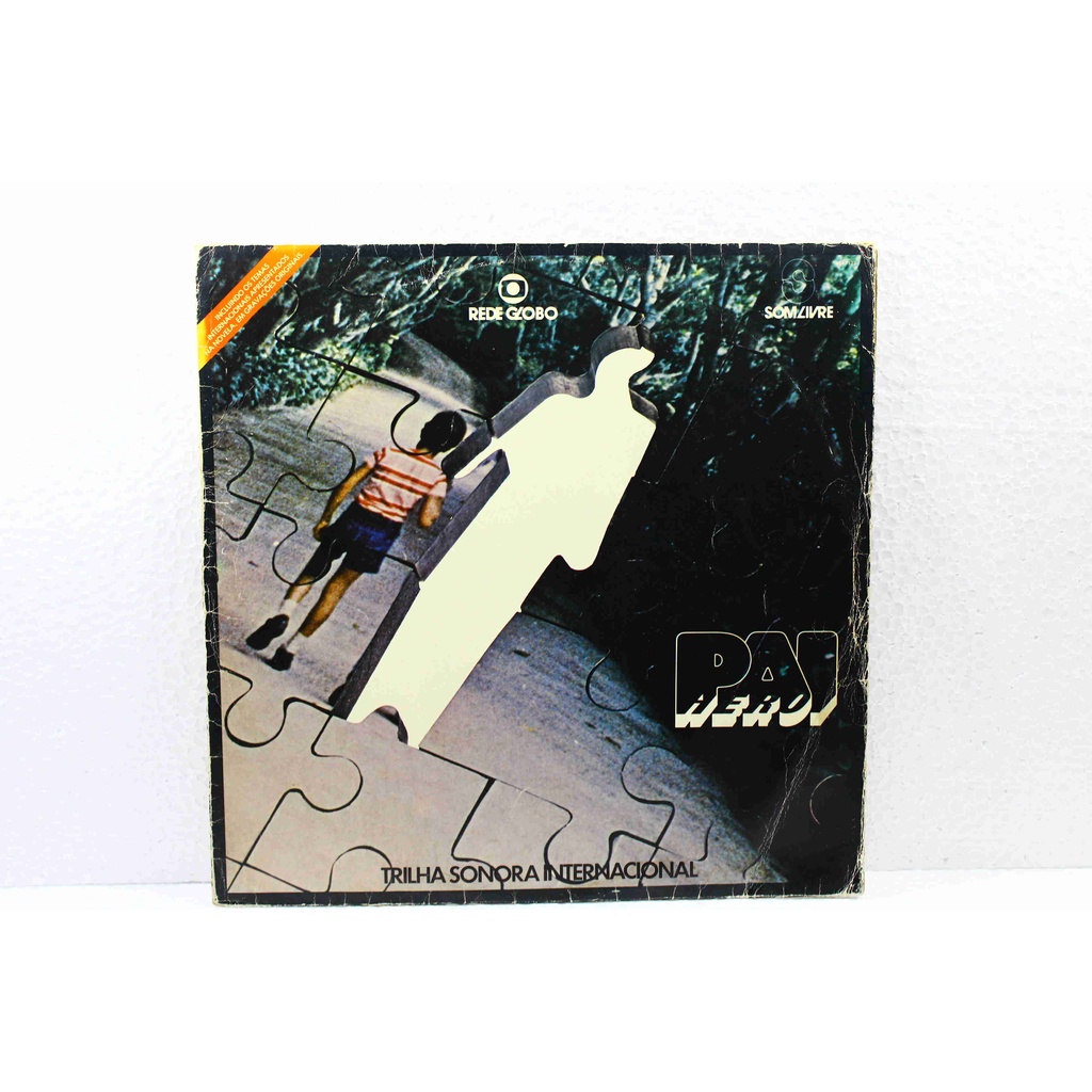 Lp Vinil - Trilha Sonora - Novela Pai Heroi Internacional