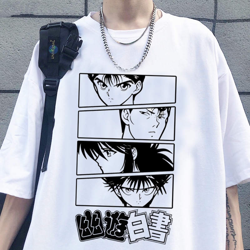 Camisa Animes Tv Manchete Seiya, Yusuke, Shurrato.